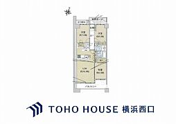 ランドシティ横濱山手伍番館 3LDKの間取図画像
