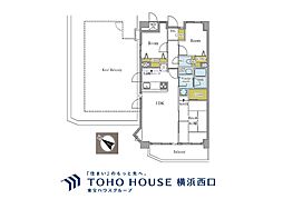 ライオンズプラザ井土ヶ谷壱番館 3LDKの間取図画像