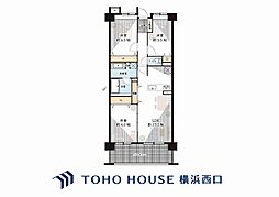 ゼファーヒルズトゥ横浜戸塚 3LDKの間取図画像