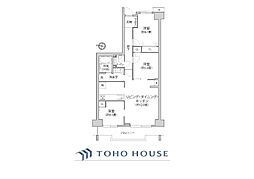 ブロードスクエア戸塚ウエストコート 3LDKの間取図画像