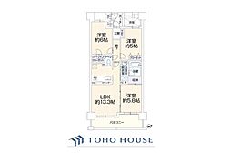 フェイム上星川ヒルサイドテラス 3LDKの間取図画像