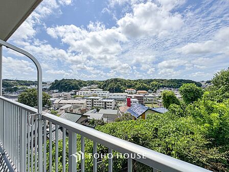 開放感があり、遮るものもなく気持ちのいい景色が広がります。