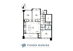 アークプラザ南万騎が原 3LDKの間取図画像