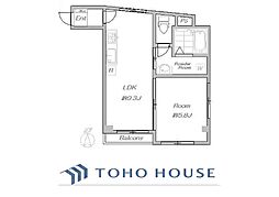 ウイング川崎 1LDKの間取図画像