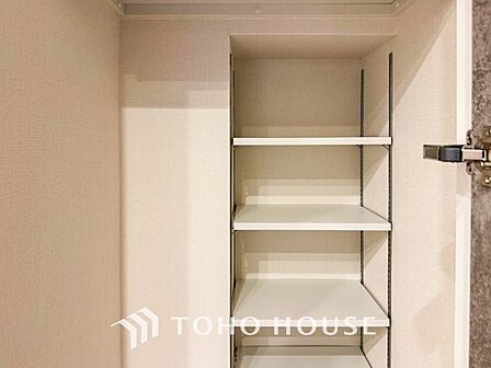 暮らし心地を大きく左右する収納を適材適所に配置。