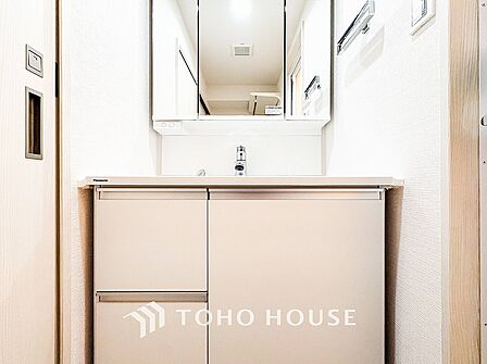 洗面台・洗面所ご家族の1日が始まり、1日の終わりを締めくくる洗面空間。