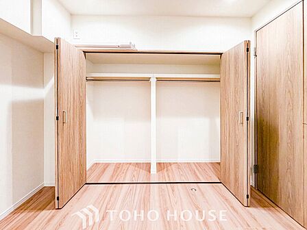 暮らし心地を大きく左右する収納を適材適所に配置。