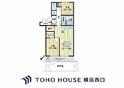 ライオンズマンション日吉第3 2LDKの間取図画像