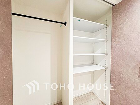 大容量の収納スペースで住空間はスッキリ広々。