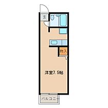 ハイツKY 103 ｜ 茨城県土浦市板谷４丁目（賃貸アパート1R・1階・22.35㎡） その2