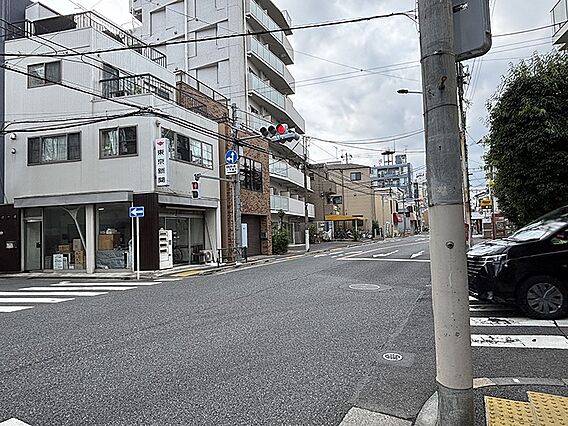 前面道路