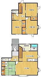 花園町　売家 4LDKの間取り