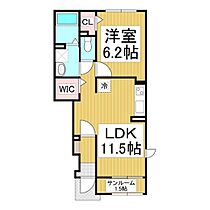 長野県千曲市大字鋳物師屋（賃貸アパート1LDK・1階・43.61㎡） その2