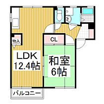 コーポサンフェスタ  ｜ 長野県千曲市大字千本柳（賃貸アパート1LDK・2階・43.54㎡） その2