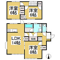 前田貸戸建(23-20、-22、-23)  ｜ 長野県長野市稲里町中央3丁目（賃貸一戸建3LDK・--・82.00㎡） その2