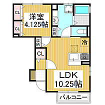 リヴェール  ｜ 長野県長野市篠ノ井布施高田（賃貸アパート1LDK・1階・38.26㎡） その2