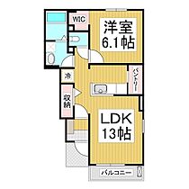 長野県長野市青木島町綱島（賃貸アパート1LDK・1階・45.77㎡） その2