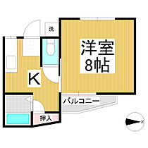 シティー　アイ  ｜ 長野県長野市篠ノ井会（賃貸アパート1K・2階・25.00㎡） その2