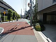 代官山の閑静な住宅街です。休日はお散歩もいいですね。