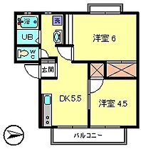 第2アーバンホームアラタ  ｜ 東京都江戸川区中葛西８丁目（賃貸アパート2DK・1階・39.15㎡） その2