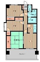 西葛西田中ビル  ｜ 東京都江戸川区西葛西７丁目（賃貸マンション3LDK・6階・66.30㎡） その2