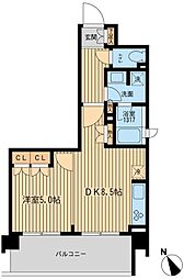 BLESS上池袋 1DKの間取図画像