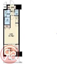 スプランディッド堀江  ｜ 大阪府大阪市西区南堀江2丁目（賃貸マンション1LDK・7階・34.88㎡） その2