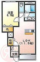 レジデンス大正千島II  ｜ 大阪府大阪市大正区千島1丁目（賃貸アパート1LDK・1階・44.63㎡） その2