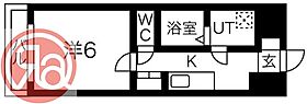 U-ro難波南  ｜ 大阪府大阪市浪速区大国2丁目（賃貸マンション1K・6階・23.33㎡） その2