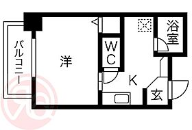 レバンガAP難波南II  ｜ 大阪府大阪市浪速区大国3丁目（賃貸マンション1K・3階・24.57㎡） その2