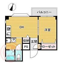 大阪府大阪市港区弁天6丁目（賃貸マンション1DK・6階・25.00㎡） その2