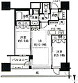 プレミストタワー靱本町34階28.0万円