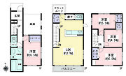 建物プラン例　 建物価格：1890万円 建物面積：101.02m2