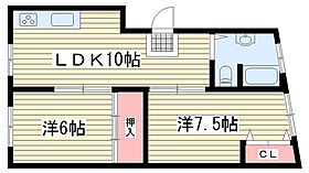 アルテ新神戸北館  ｜ 兵庫県神戸市中央区熊内町2丁目（賃貸マンション2LDK・3階・47.50㎡） その2