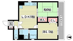 リーグレック元町  ｜ 兵庫県神戸市中央区元町通5丁目（賃貸マンション2LDK・8階・50.81㎡） その2