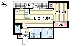 DITAエハコ日暮通  ｜ 兵庫県神戸市中央区日暮通5丁目（賃貸マンション1LDK・1階・28.59㎡） その2