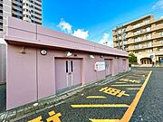 【共用部】ゴミ収集スペースです。