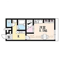 滋賀県大津市穴太２丁目（賃貸アパート1K・2階・23.18㎡） その2