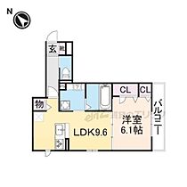 滋賀県大津市本堅田４丁目（賃貸アパート1LDK・2階・41.84㎡） その2