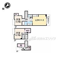 滋賀県彦根市南川瀬町（賃貸アパート2LDK・2階・68.63㎡） その2