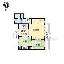 滋賀県草津市笠山４丁目（賃貸マンション3LDK・4階・70.06㎡） その2