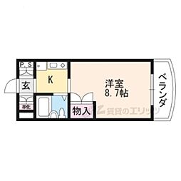 間取図画像 1K