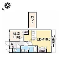 滋賀県長浜市大辰巳町（賃貸アパート1LDK・2階・33.05㎡） その2