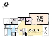 滋賀県彦根市芹川町（賃貸アパート1LDK・1階・44.17㎡） その2