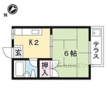 アスティックハイツ 202 ｜ 滋賀県湖南市若竹町（賃貸アパート1K・2階・19.87㎡） その2