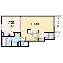 ラズベリー　コート 103 ｜ 滋賀県甲賀市水口町新城（賃貸アパート1LDK・1階・45.09㎡） その2