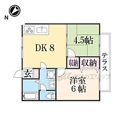 間取図画像 2DK