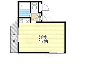 兵庫県川西市多田桜木２丁目（賃貸マンション1R・4階・17.00㎡） その2