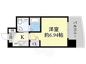 大阪府吹田市江坂町１丁目10番1号（賃貸マンション1K・5階・22.24㎡） その2