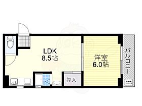 大阪府豊中市東寺内町（賃貸マンション1LDK・2階・32.00㎡） その2